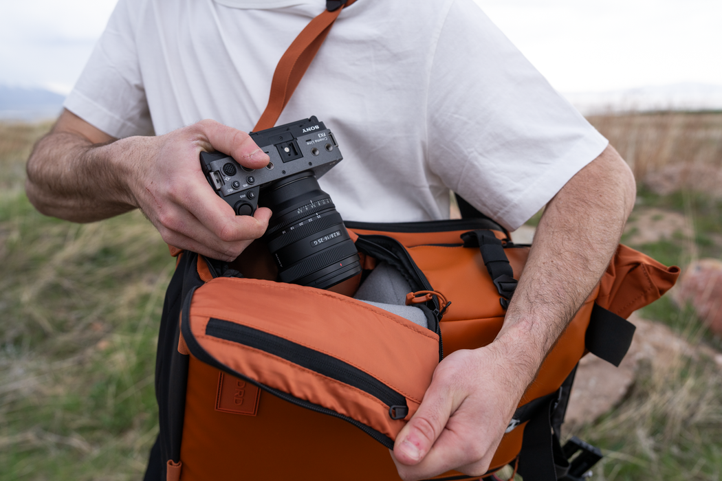 Wandrd PRVKE 15L Backpack V4 - Sedona Orange