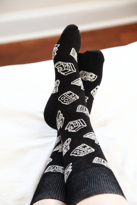 Cameras Socks - Black