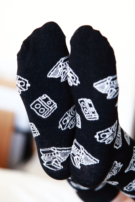 Cameras Socks - Black