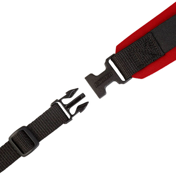 Op/Tech Pro Loop Strap with 1/4" Loop Connectors, 37-43" - Red