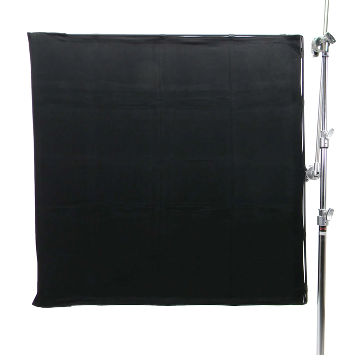 Matthews RoadFlags II Solid Black Fabric 48x48"
