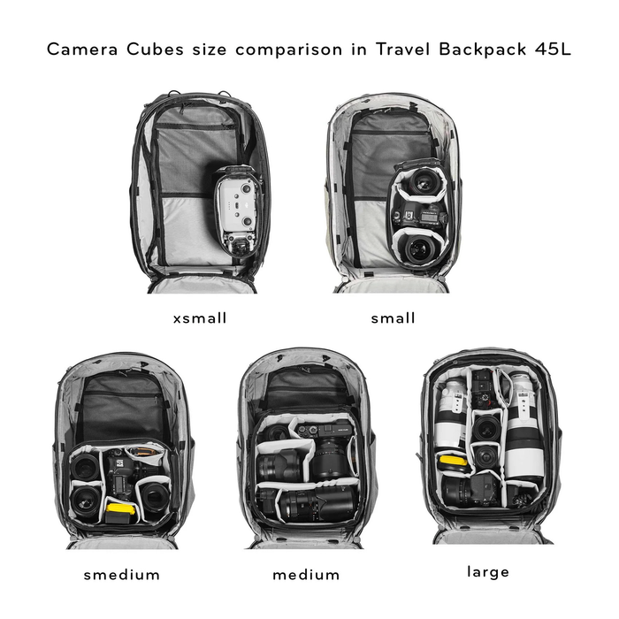 Peak Design Camera Cube, Small - Black