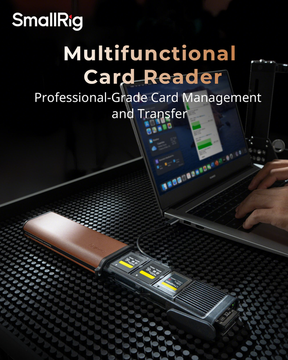 SmallRig Multifunctional Card Reader & Storage Case for CFexpress Type B 4532