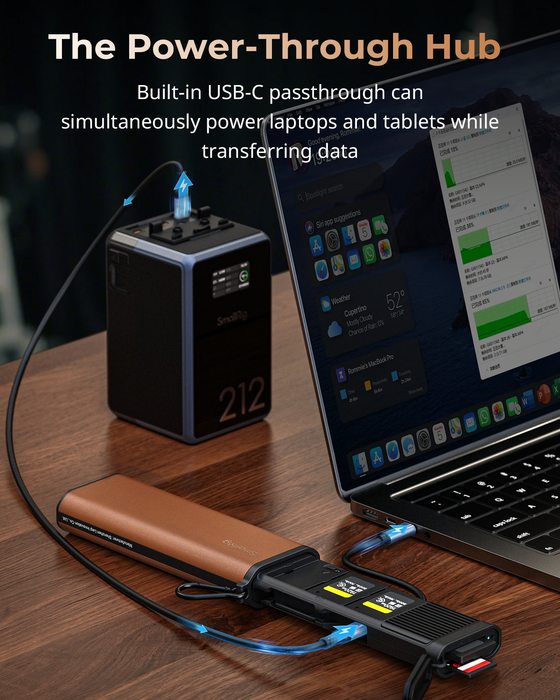 SmallRig Multifunctional Card Reader & Storage Case for CFexpress Type B 4532
