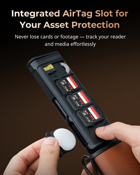 SmallRig Multifunctional Card Reader & Storage Case for CFexpress Type B 4532