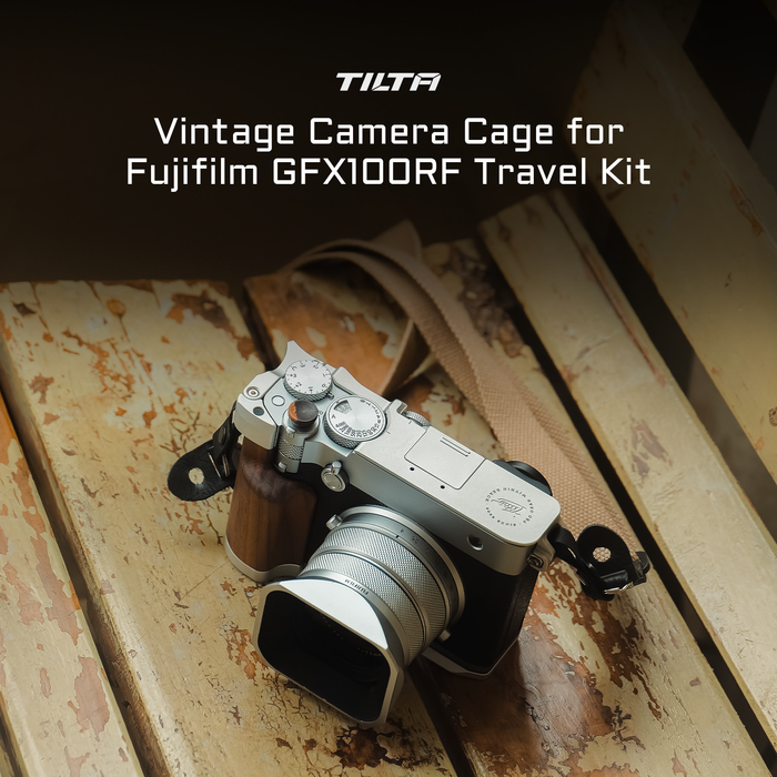 Tilta Vintage Camera Cage Travel Kit for Fujifilm GFX100RF - Black