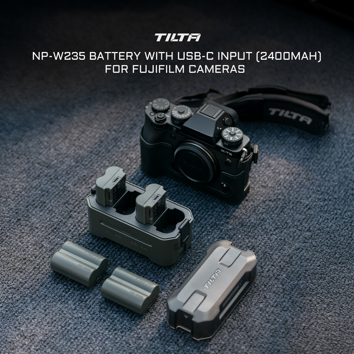 Tilta NP-W235 Battery with USB-C Input (2400mAh) - Green