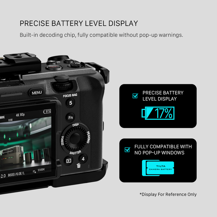 Tilta NP-W235 Battery with USB-C Input (2400mAh) - Green