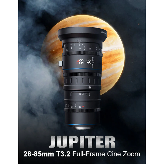 Sirui Jupiter 28-85mm T3.2 Full Frame Macro Zoom Cine Lens - Canon EF Mount
