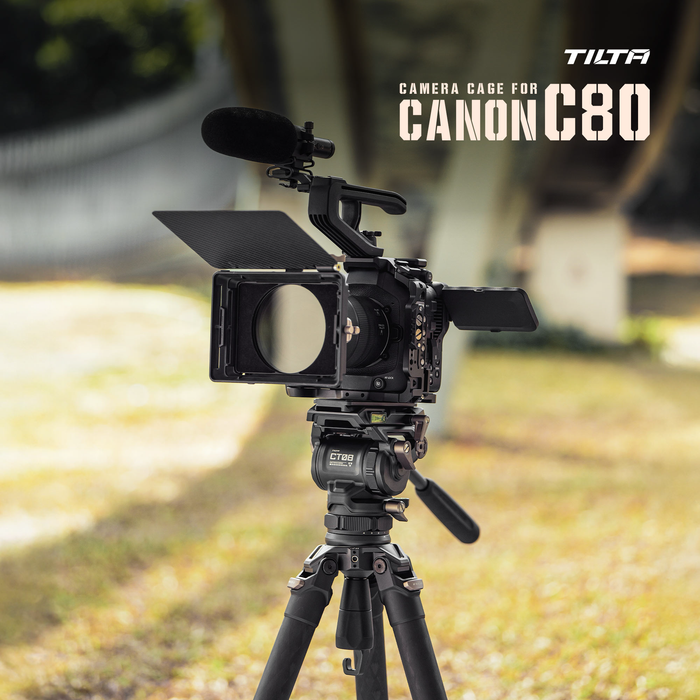 Tilta Camera Cage for Canon C80 Base Kit - Black