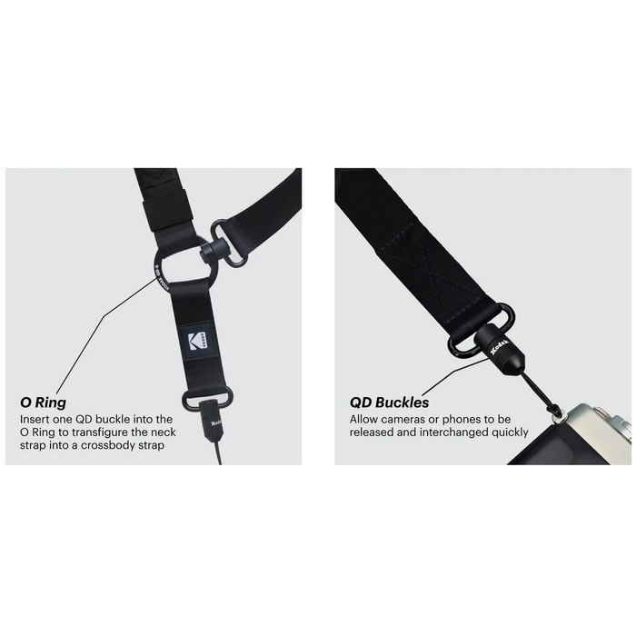 Kodak Multi-Purpose Camera Strap, 32-57" - Purple