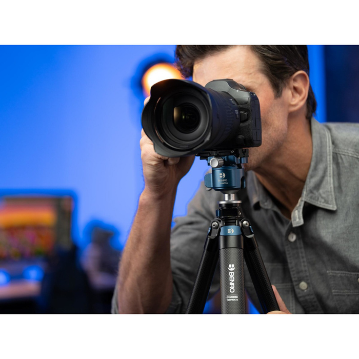 Benro Blackbird Carbon Fiber 1 Series 5-Section Tripod with G36PT Low Profile Inverted Ballhead Head