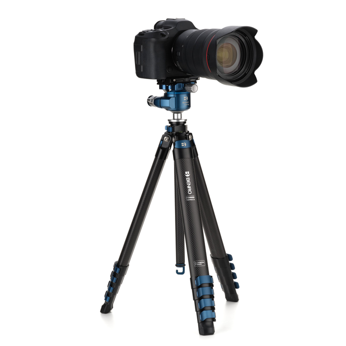 Benro Blackbird Carbon Fiber 1 Series 5-Section Tripod with G36PT Low Profile Inverted Ballhead Head