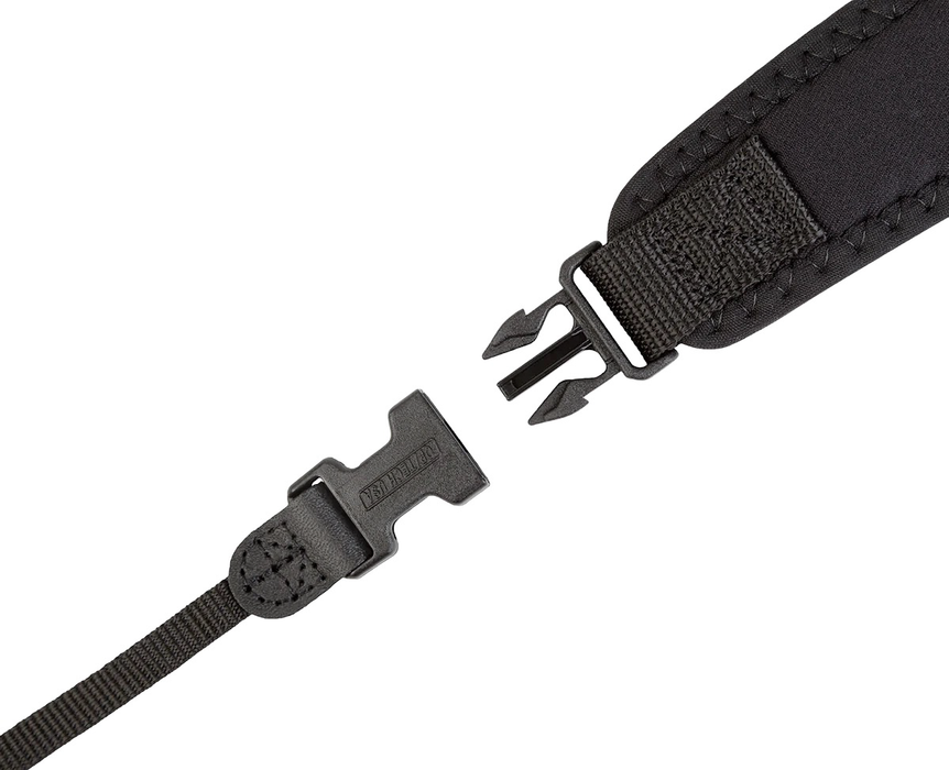 Op/Tech Utility Strap with 3/8" Webbing Loops & Quick Disconnects, 26-53" - Black
