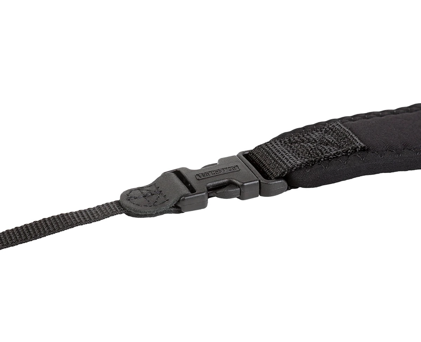 Op/Tech Utility Strap with 3/8" Webbing Loops & Quick Disconnects, 26-53" - Black