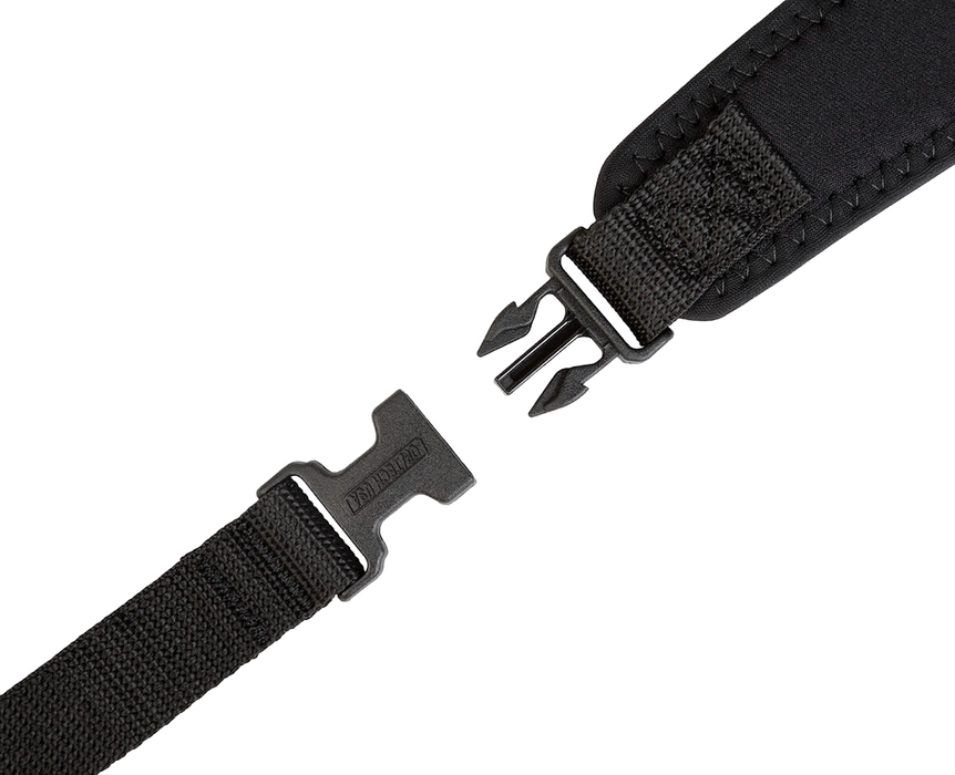 Op/Tech Utility Sling with Uni-Loop Connectors (1/4" Webbing), 26.5-31" - Black