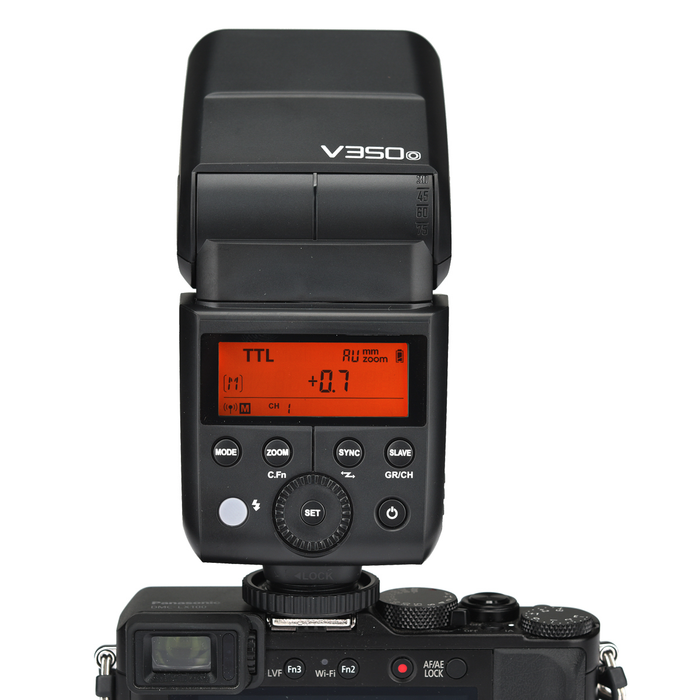 Godox V350O TTL On-Camera Flash for Olympus/Lumix Cameras
