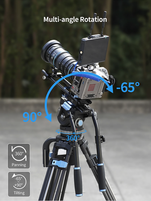 Sirui VHS-18 Video Fluid Head (75/100mm)