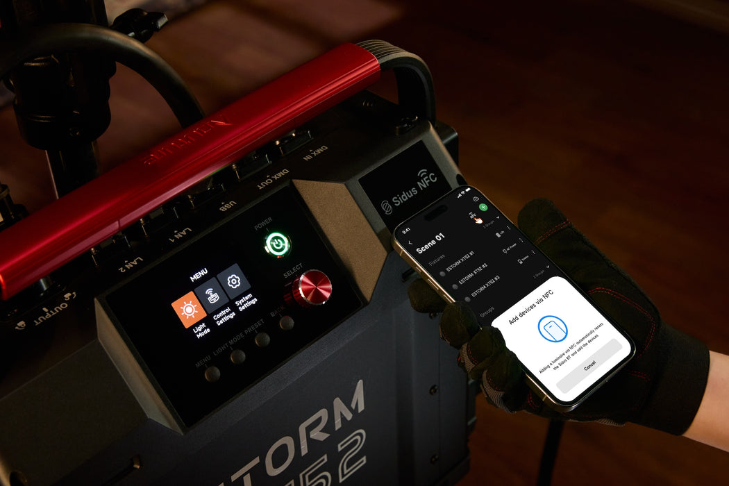 Aputure STORM XT52 Point-Source LED Monolight with Bare Leads (Light Only without Flight Case)