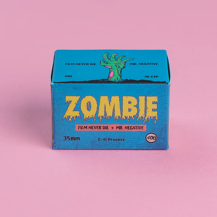 Mr. Negative Zombie 400 Color Negative (FilmNeverDie x Mr. Negative Collaboration) - 35mm Film, 36 Exposures, Single Roll
