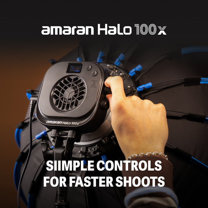 Amaran Halo 100x Bi-Color COB Light (100W)