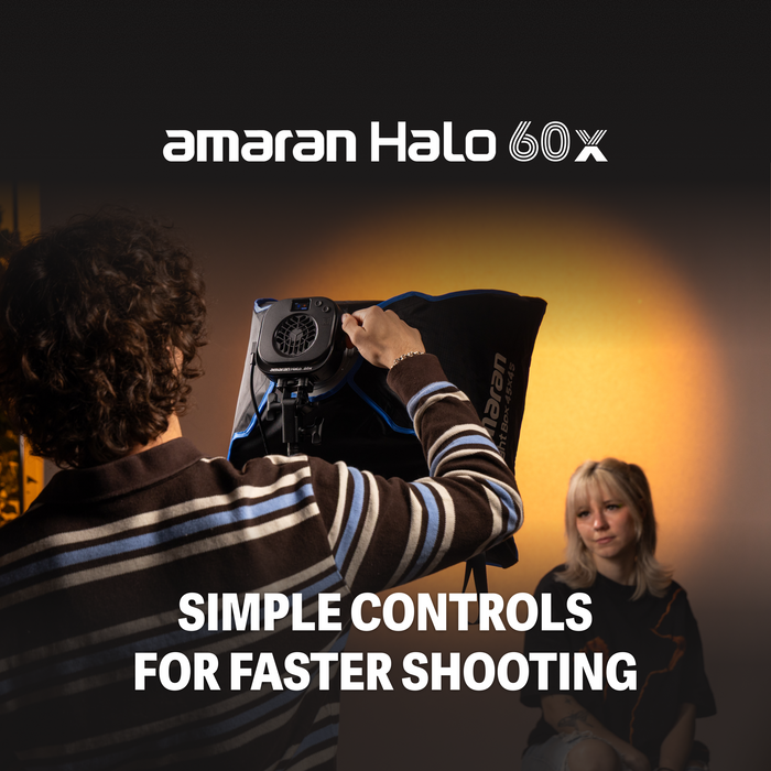 Amaran Halo 60x Bi-Color COB Light (63W)