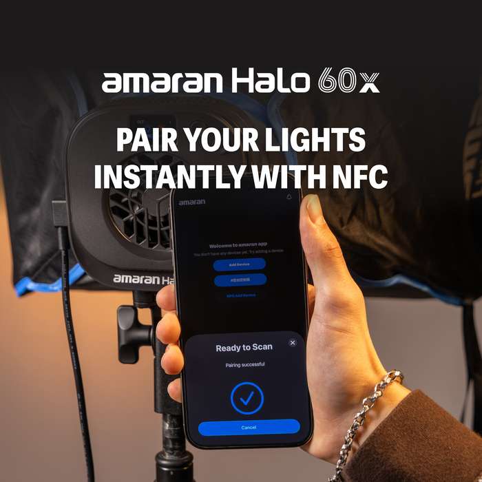 Amaran Halo 60x Bi-Color COB Light (63W)
