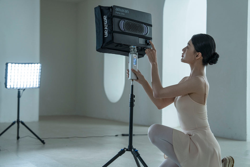 Amaran Pano 120c Light Kit - Charcoal