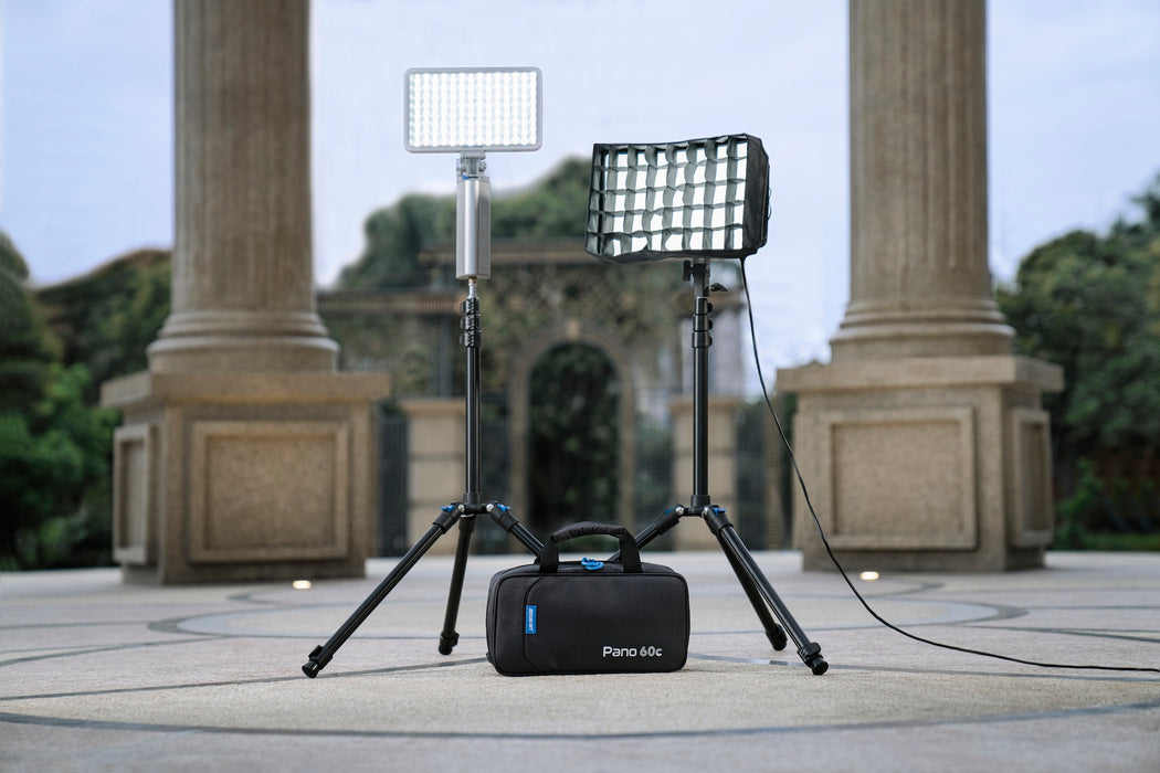 Amaran Pano 60c 2 Light Kit - Charcoal