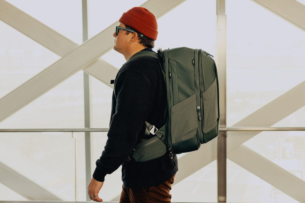Peak Design Travel 2-in-1 40L Backpack (Base Pack & Attached Daypack) - Sage