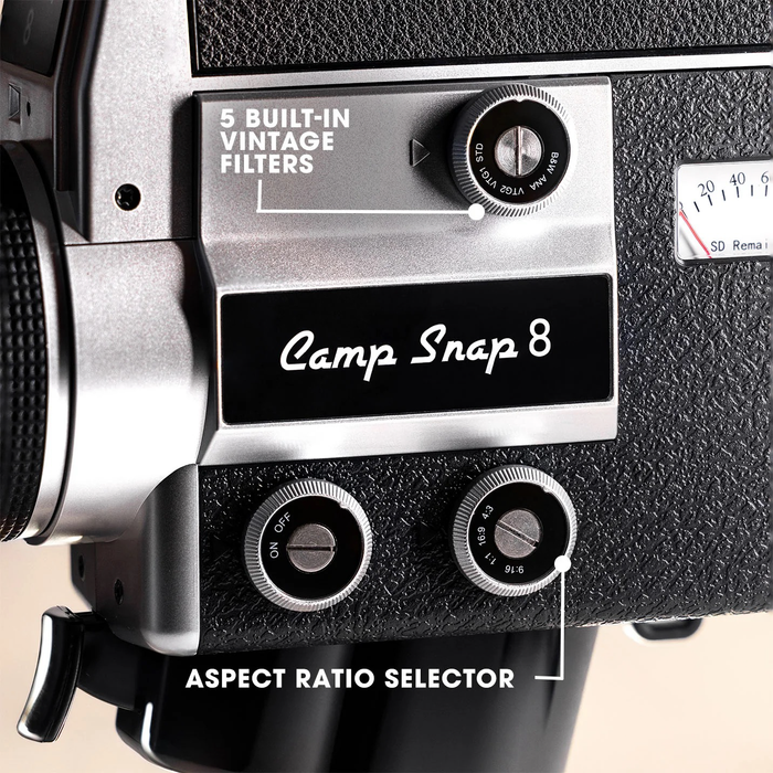 Camp Snap 8 Digital Video Camera - Black/Silver