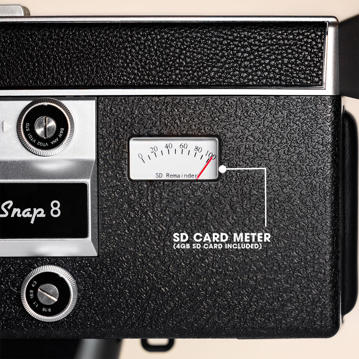Camp Snap 8 Digital Video Camera - Black/Silver
