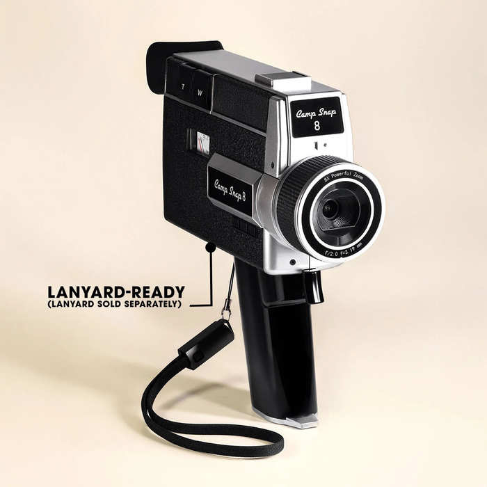 Camp Snap 8 Digital Video Camera - Black/Silver