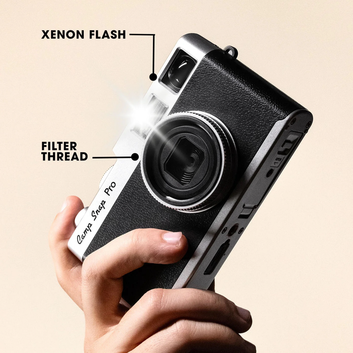Camp Snap Pro Screen-Free Digital Camera - Silver