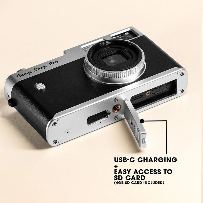 Camp Snap Pro Screen-Free Digital Camera - Silver