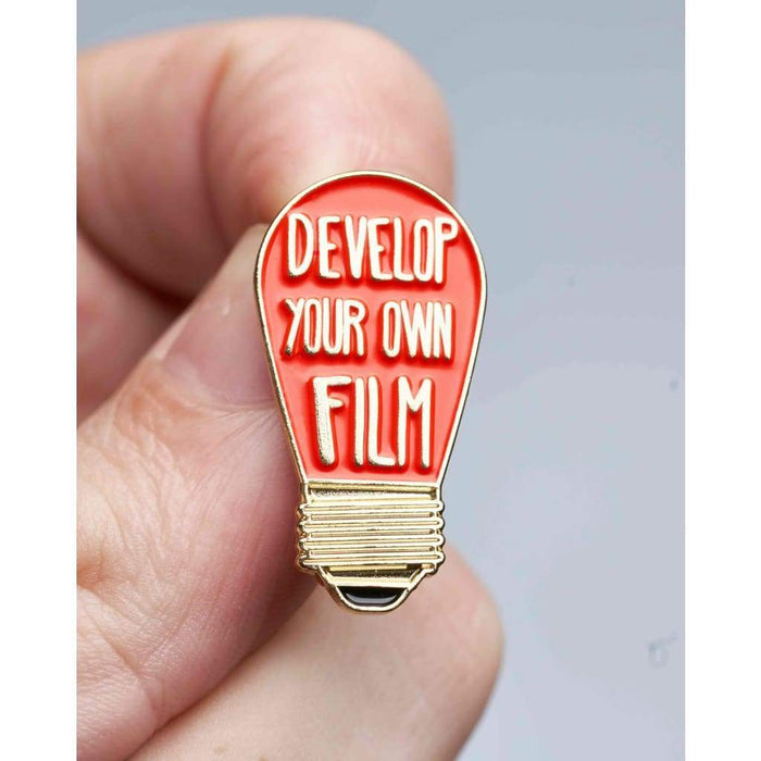 Develop Your Own Film Darkroom Red Bulb Pin