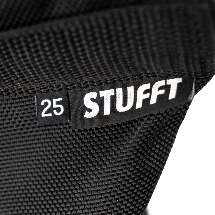 Stufft Saddle Sandbag, 25 lb - Black