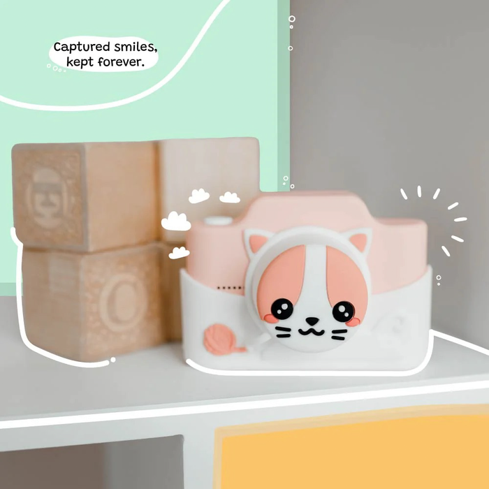 Kidamento Model K Digital Camera for Kids - Cat