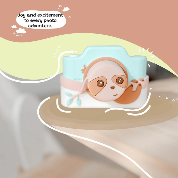 Kidamento Model K Digital Camera for Kids - Sloth