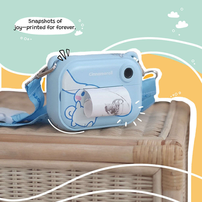 Kidamento Model P Instant Print Digital Camera for Kids - Cinnamoroll