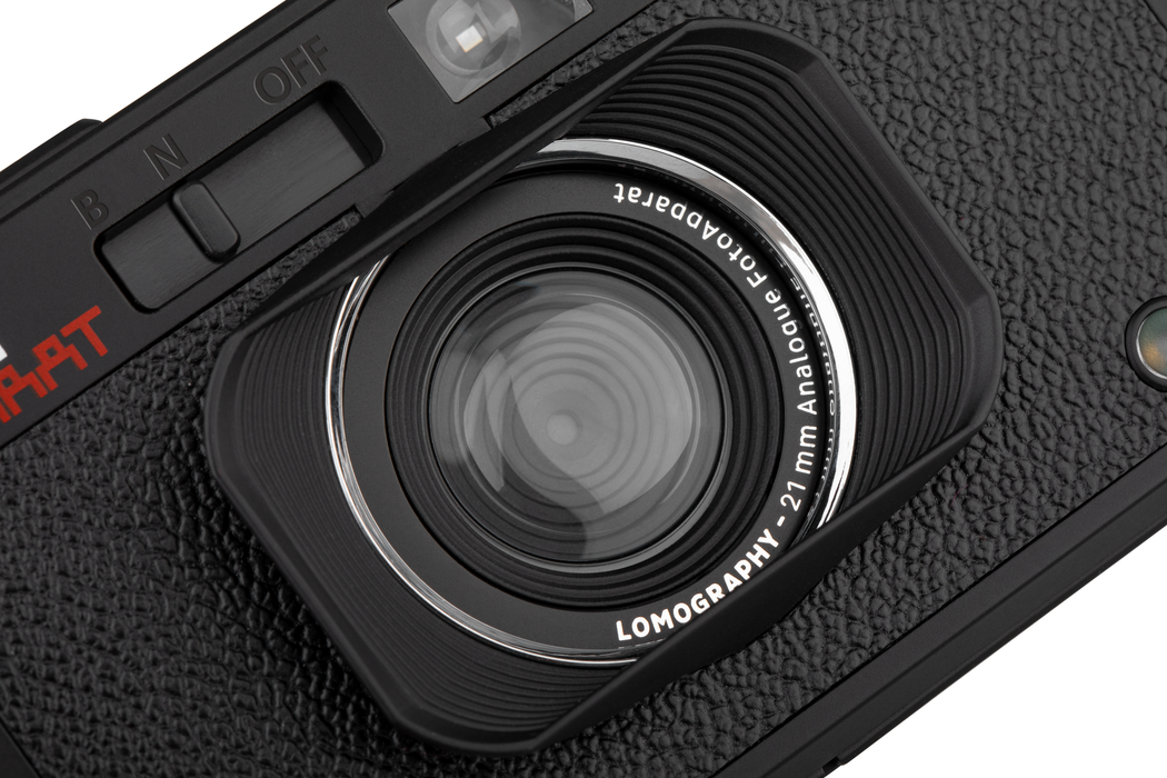 Lomography LomoApparat 21mm Wide-Angle 35mm Film Camera - Black