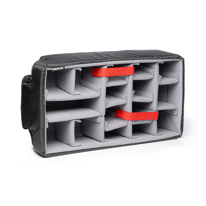 Nanuk 935 Wheeled Protective Case with Padded Dividers & Lid Foam - Graphite