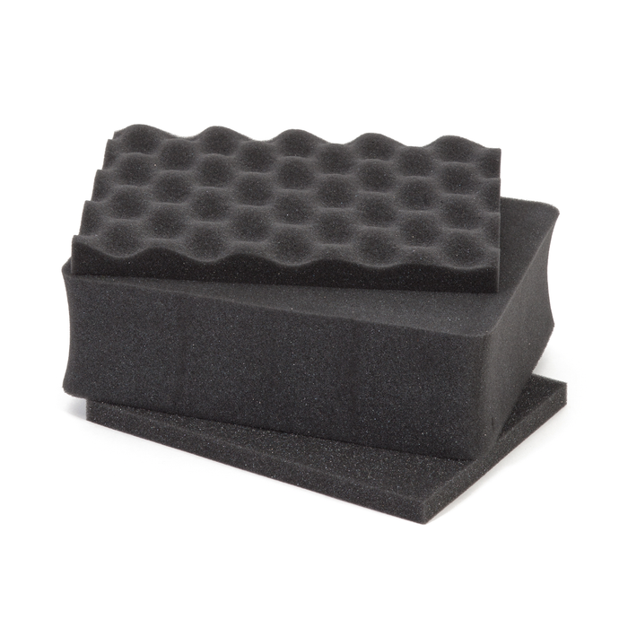 Nanuk 905 Small-Series Protective Case with Cubed Foam & Lid Foam - Black
