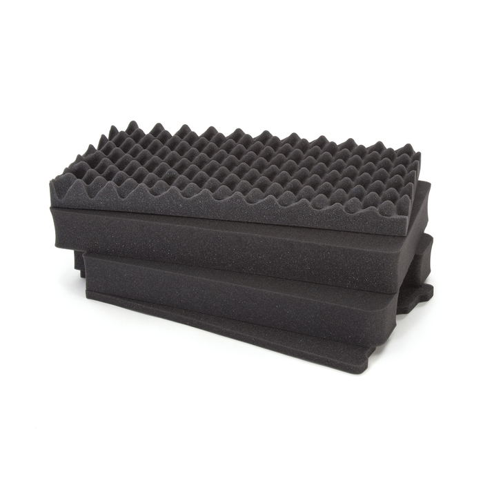 Nanuk 935 Wheeled Protective Case with Cubed Foam & Lid Foam - Graphite