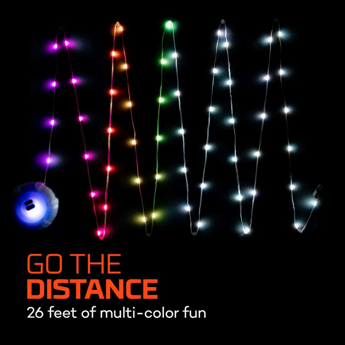 Nebo Luna 400+ Lantern & Retractable Color String Light