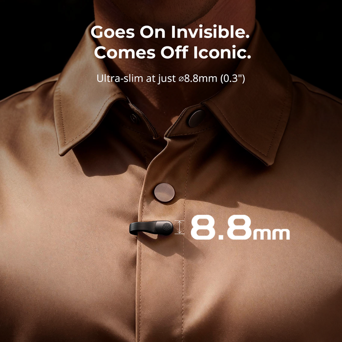 SmallRig S70 Ultra Thin Invisible Wireless Microphone for Phone & Camera (2TX + 2RX) 5715