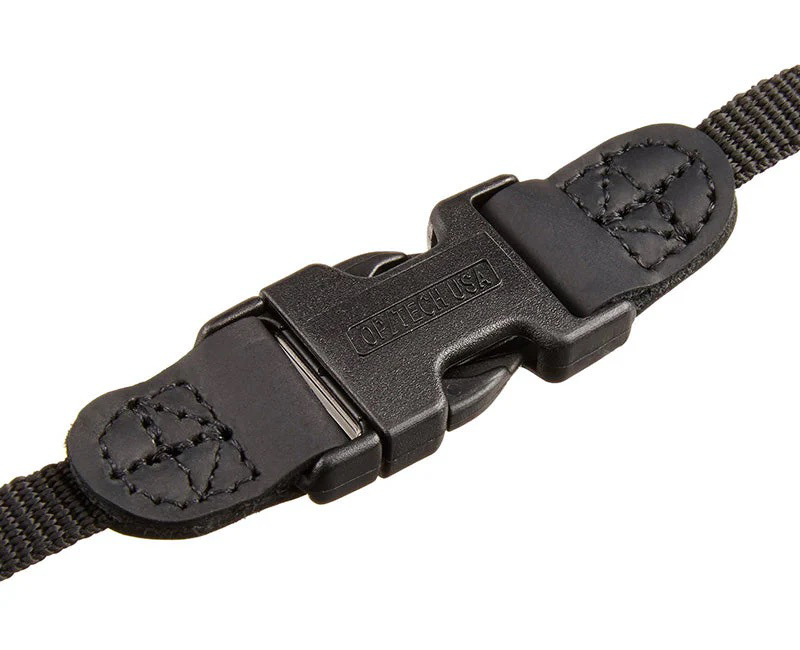 Op/Tech 3/8" Webbing Connectors Regular 4-17" - Black
