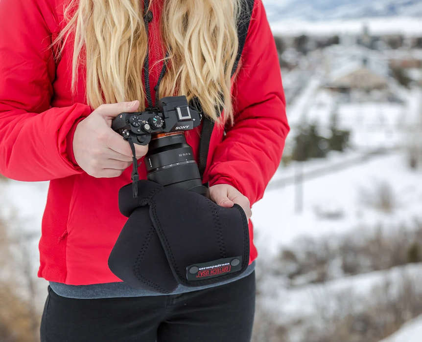 Op/Tech Soft Pouch for Camera & Lens, Digital D-Pro - Black