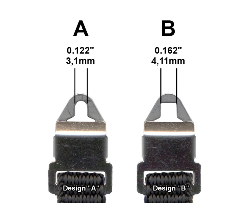 Op/Tech Super Pro Strap with Super Pro Connectors (Version A), 36-45" - Black