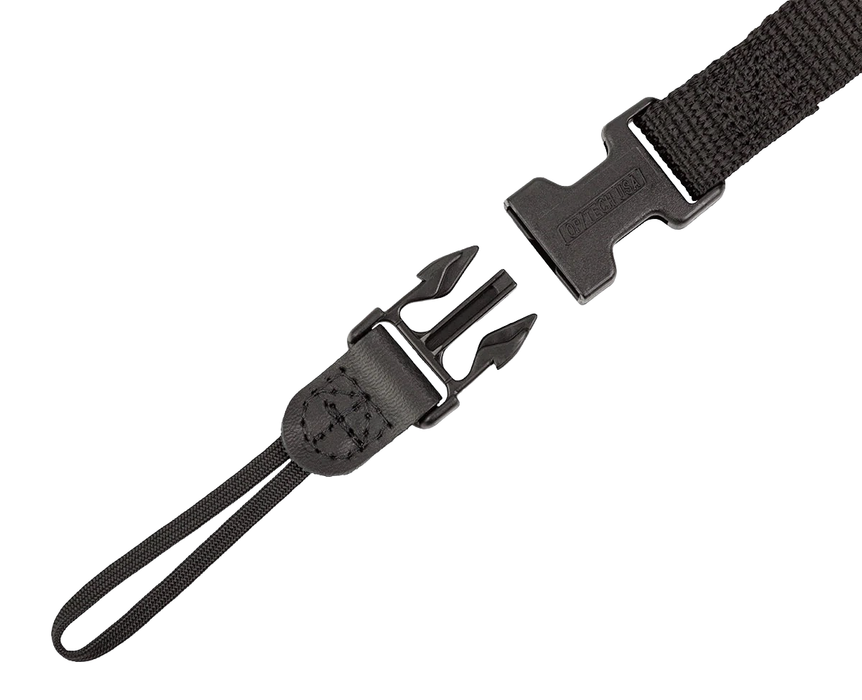 Op/Tech Super Classic Strap with Uni-Loop Connectors (1/4" Webbing), 36-43" - Black